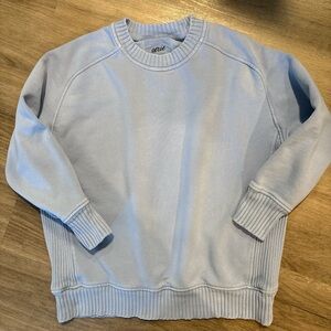 Aerie Women’s  Soft Blue Crewneck Sweater